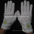 White Wholesale Men Parade Cotton Gloves